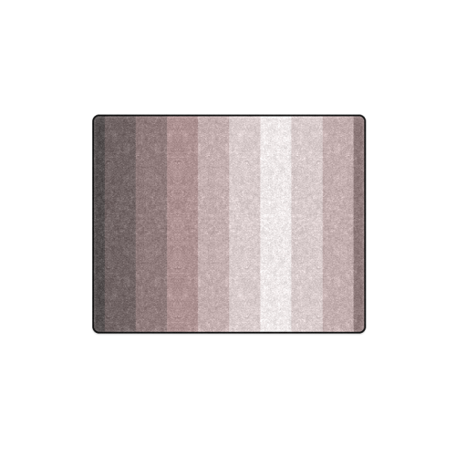 Grey multicolored stripes Blanket 40"x50"