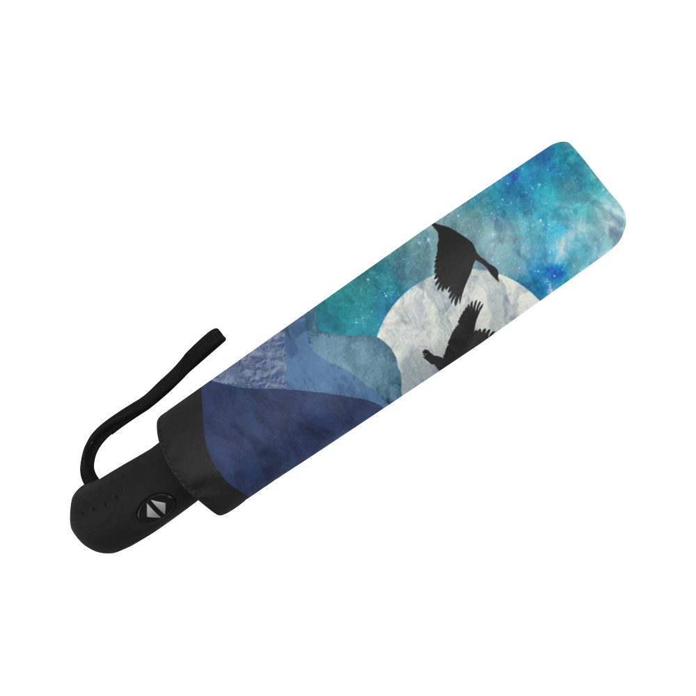 Night In The Mountains Auto-Foldable Umbrella (Model U04)