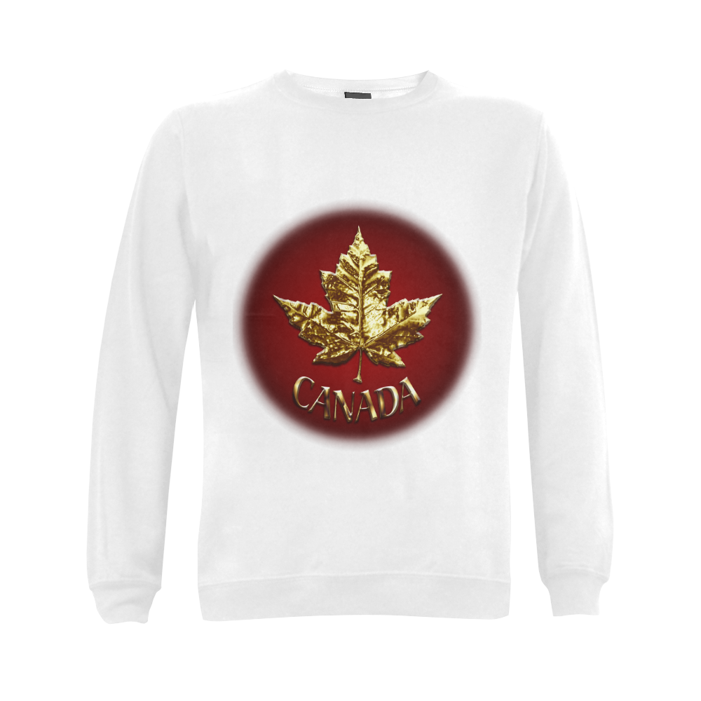 Canada Souvenir Sweatshirts Canada Gold Medal Shirts Gildan Crewneck Sweatshirt(NEW) (Model H01)
