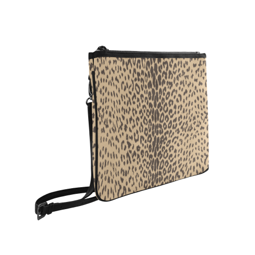 Leopard Slim Clutch Bag (Model 1668)