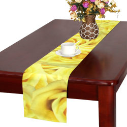 Candlelight Roses Table Runner 14x72 inch