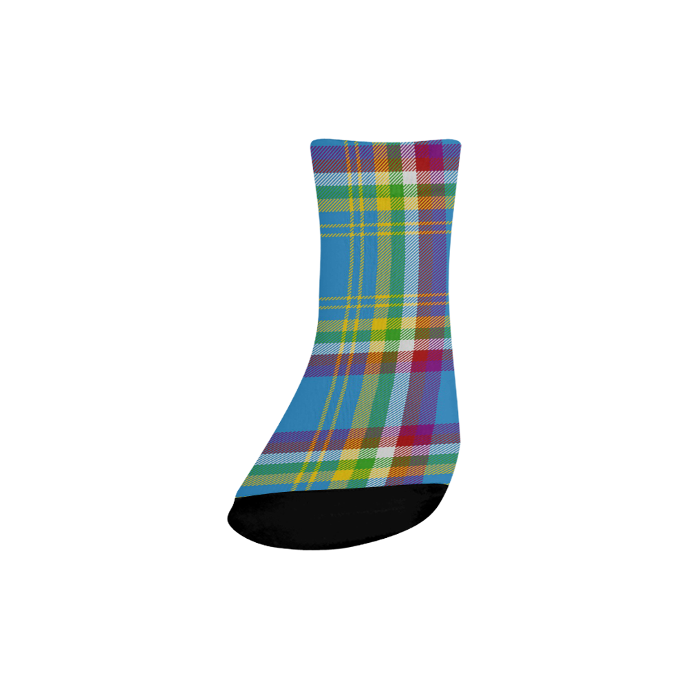 Yukon Tartan Quarter Socks