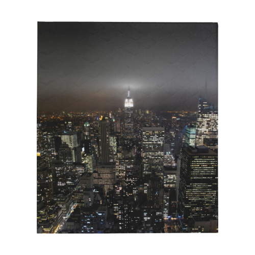 New York City Lights Quilt 60"x70"