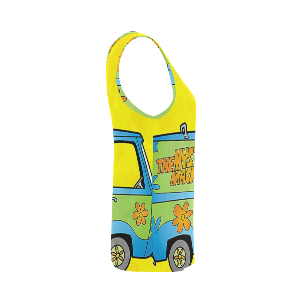 scooby All Over Print Tank Top for Women (Model T43)