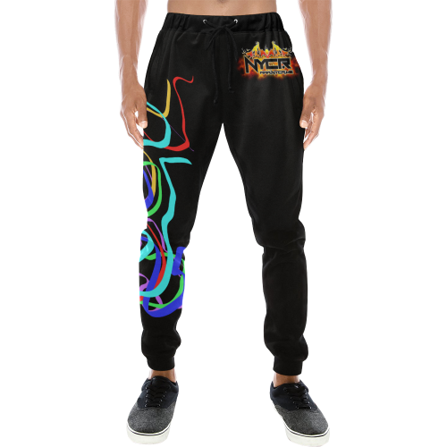 phoenixhuge Men's All Over Print Sweatpants (Model L11)