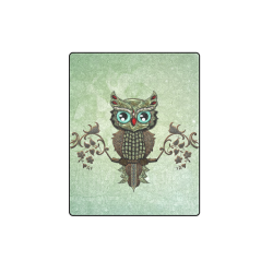 Wonderful owl, diamonds Blanket 40"x50"
