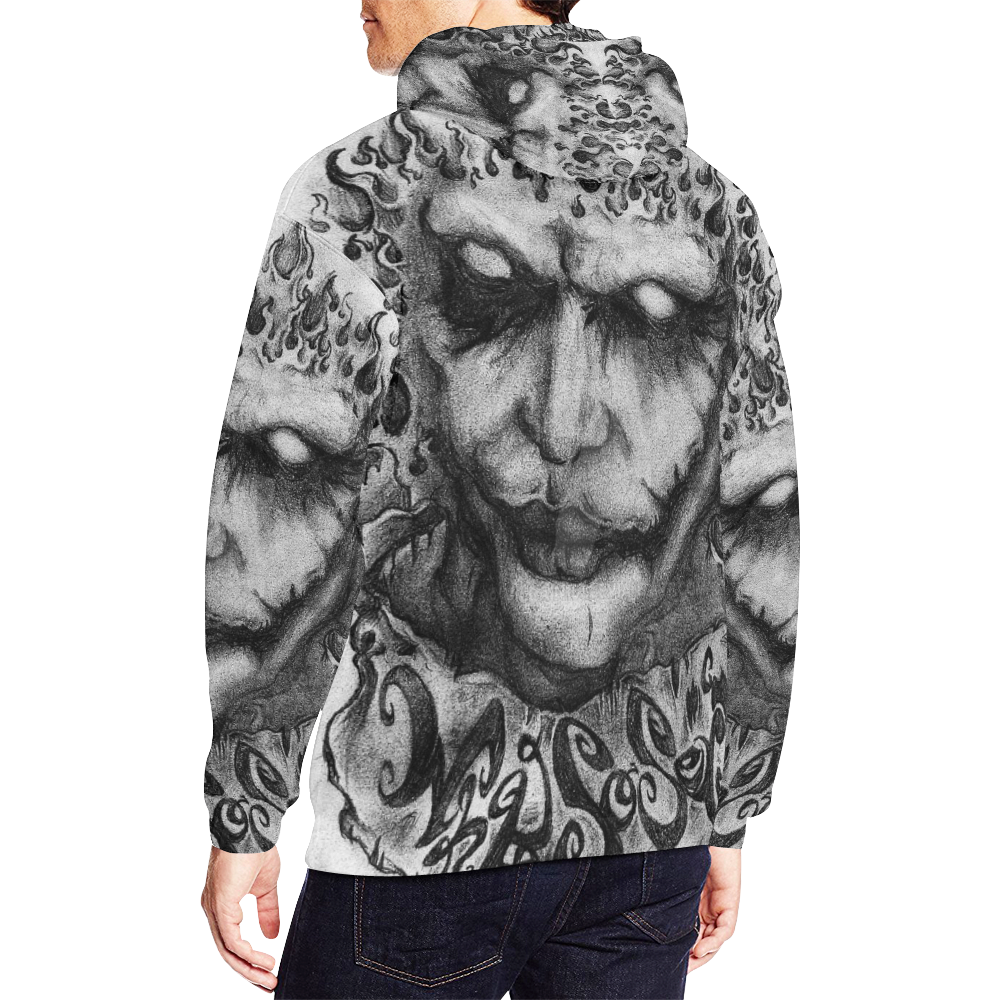 why_so_serious_by_villain101_d2lyebl-fullview7hoody All Over Print Hoodie for Men/Large Size (USA Size) (Model H13)