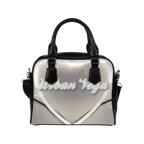 Neon light logo name Shoulder Handbag (Model 1634)