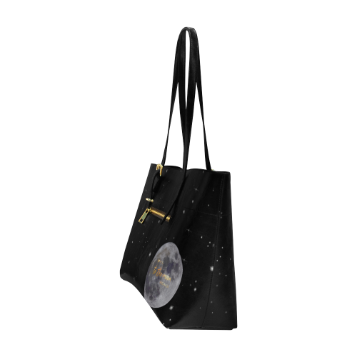 TO THE MOON AND BACK Euramerican Tote Bag/Large (Model 1656)