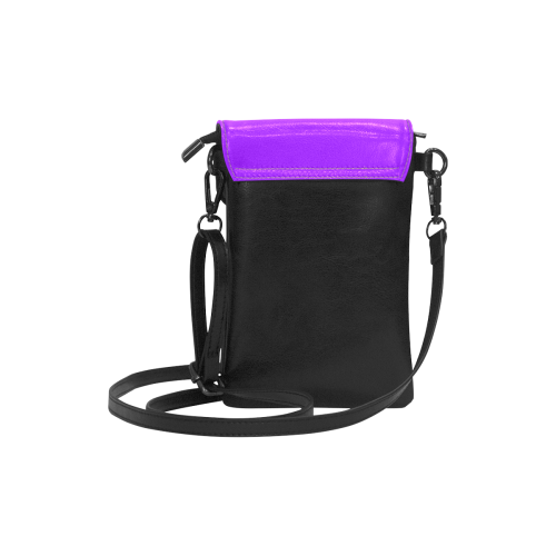 color electric violet Small Cell Phone Purse (Model 1711)