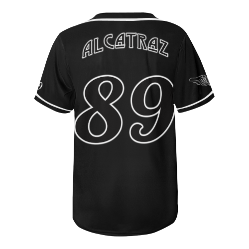 Alcatraz 89 All Over Print Baseball Jersey for Men (Model T50)