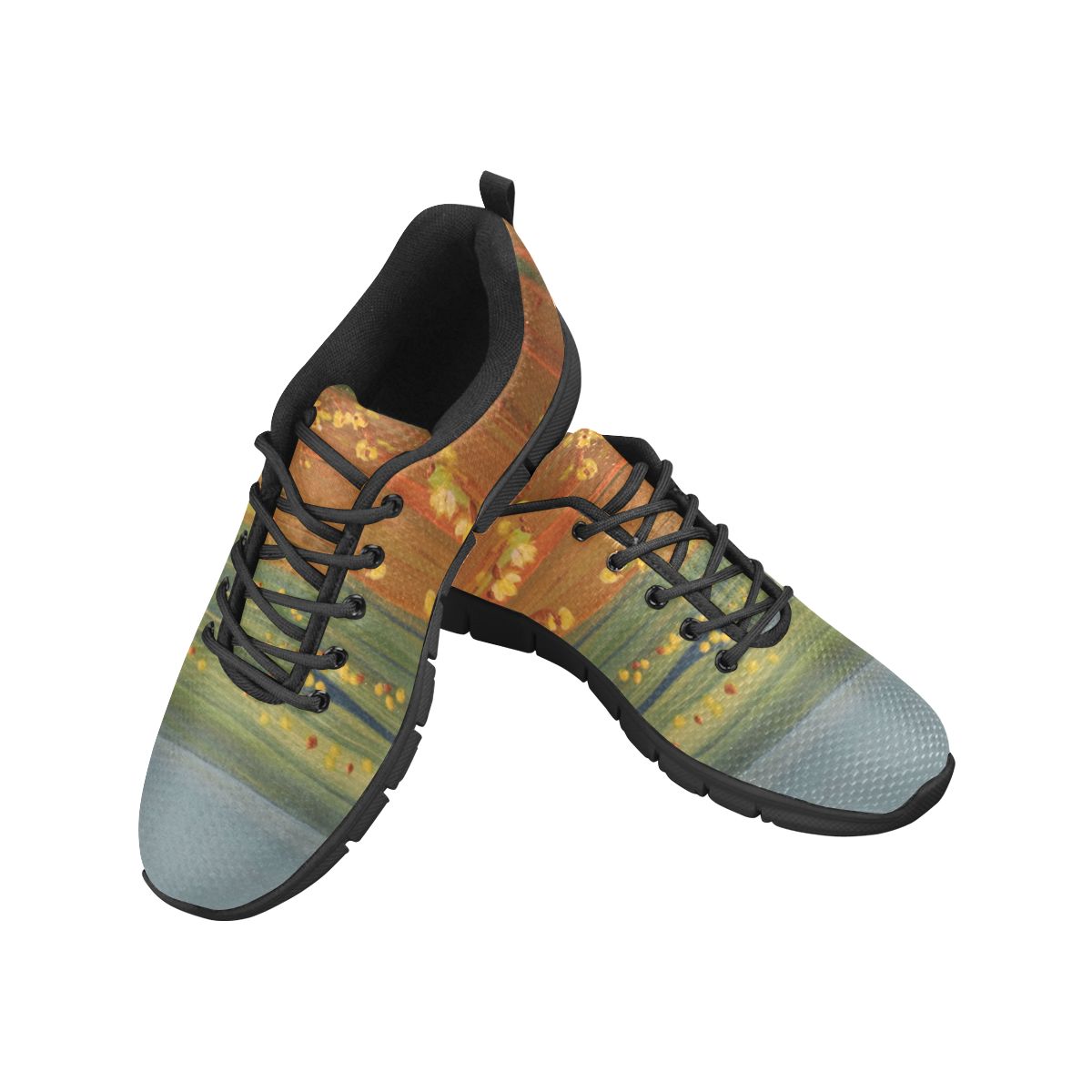 Golden Lotus Men's Breathable Running Shoes (Model 055)