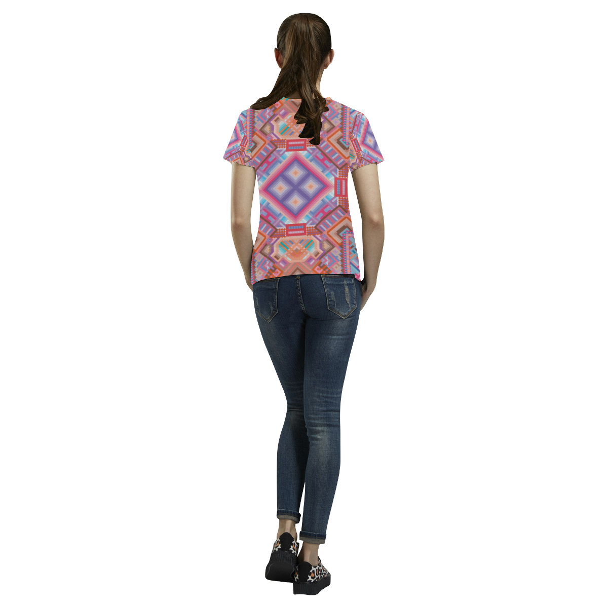 Researcher All Over Print T-Shirt for Women (USA Size) (Model T40)