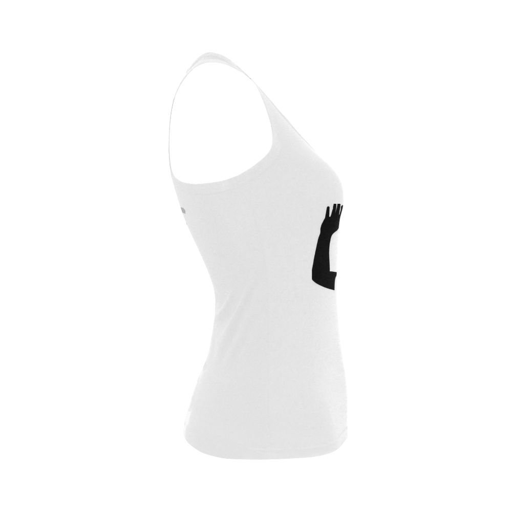 New Hands Up By RW Women's Shoulder-Free Tank Top (Model T35)