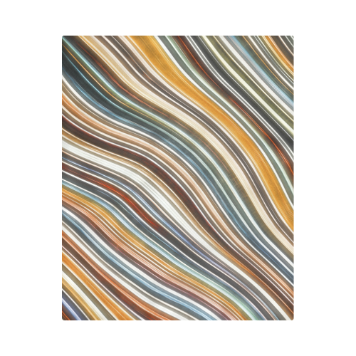 Wild Wavy Lines 05 Duvet Cover 86"x70" ( All-over-print)