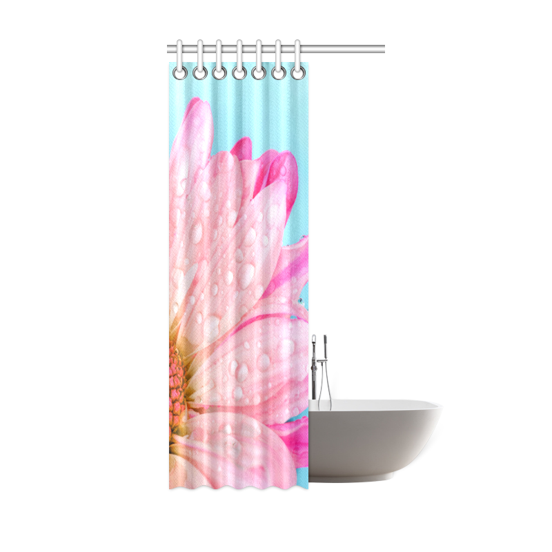 Flower Shower Curtain 36"x72"