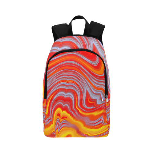 Heat Wave Fabric Backpack for Adult (Model 1659)