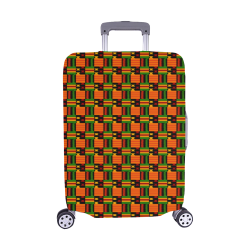 Afro Pop Kente Luggage Cover/Medium 22"-25"