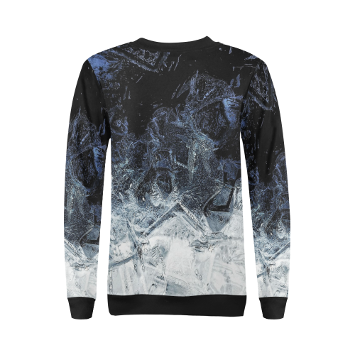 oil_a All Over Print Crewneck Sweatshirt for Women (Model H18)