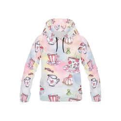 Coffee and sweeets All Over Print Hoodie for Kid (USA Size) (Model H13)