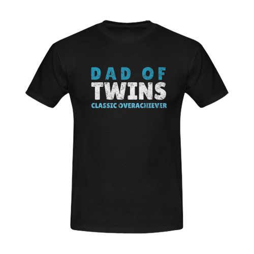 Dad of twins t-shirt, Best Dad t-shirt Men's T-Shirt in USA Size (Front Printing Only)
