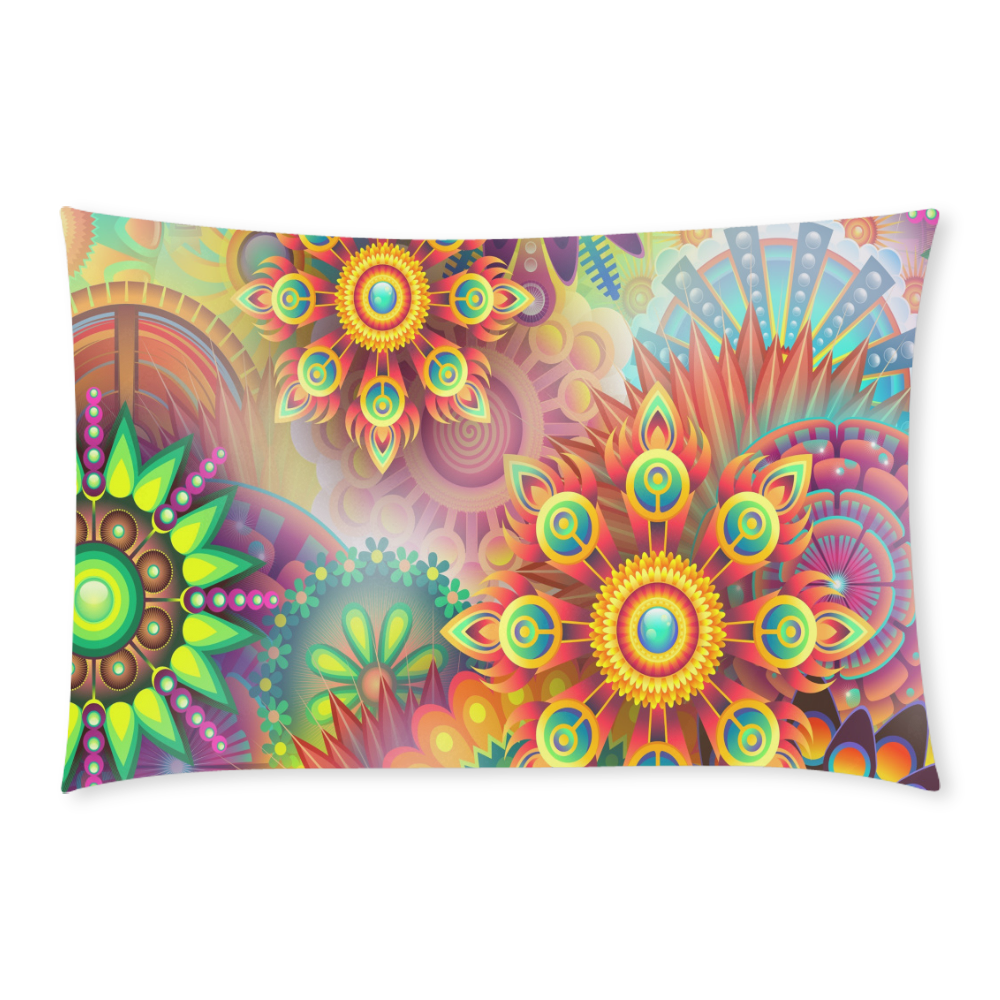 colorful-abstract 3D 3-Piece Bedding Set