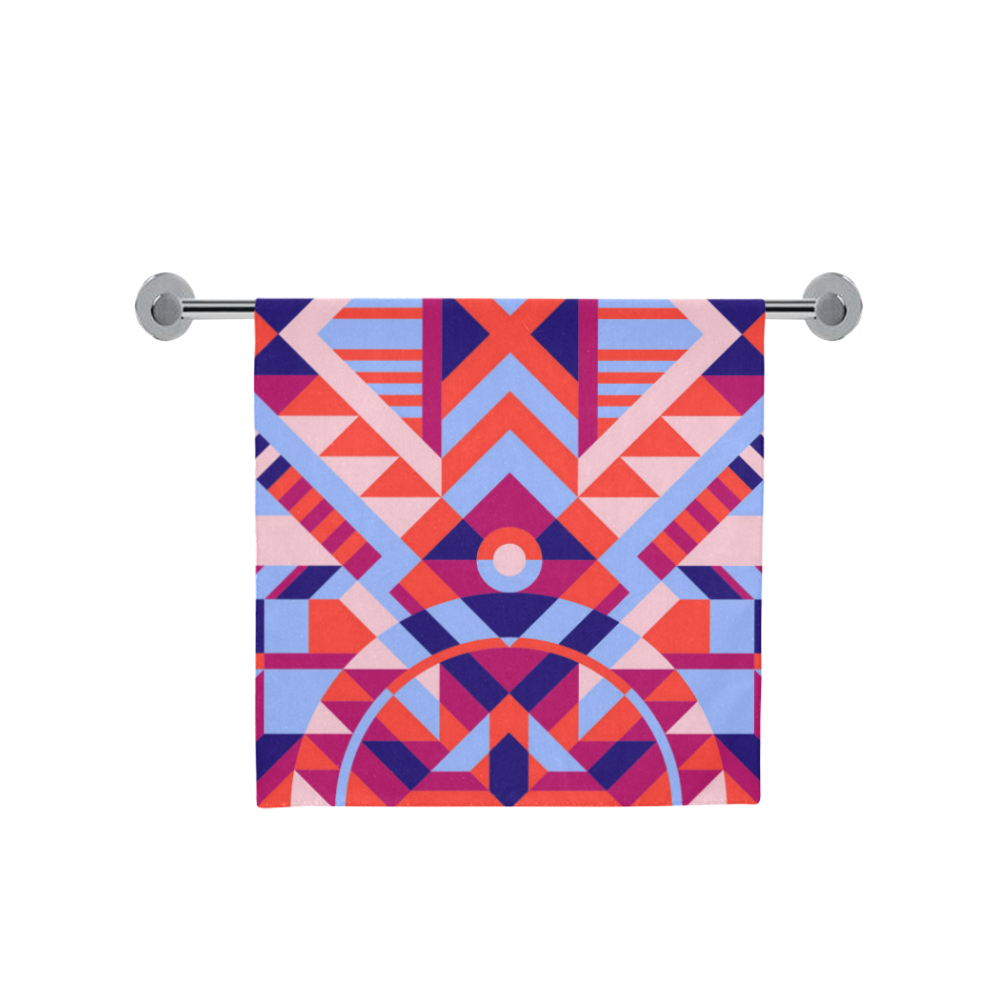 Modern Geometric Pattern Bath Towel 30"x56"