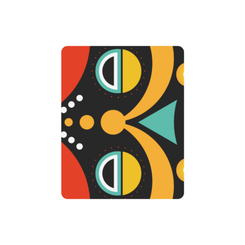 african traditional Rectangle Mousepad