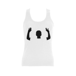 New Hands Up By RW Women's Shoulder-Free Tank Top (Model T35)