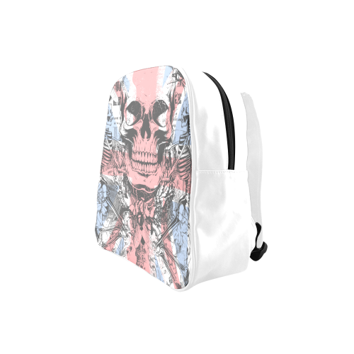 British flag with skull and bones School Backpack (Model 1601)(Small)