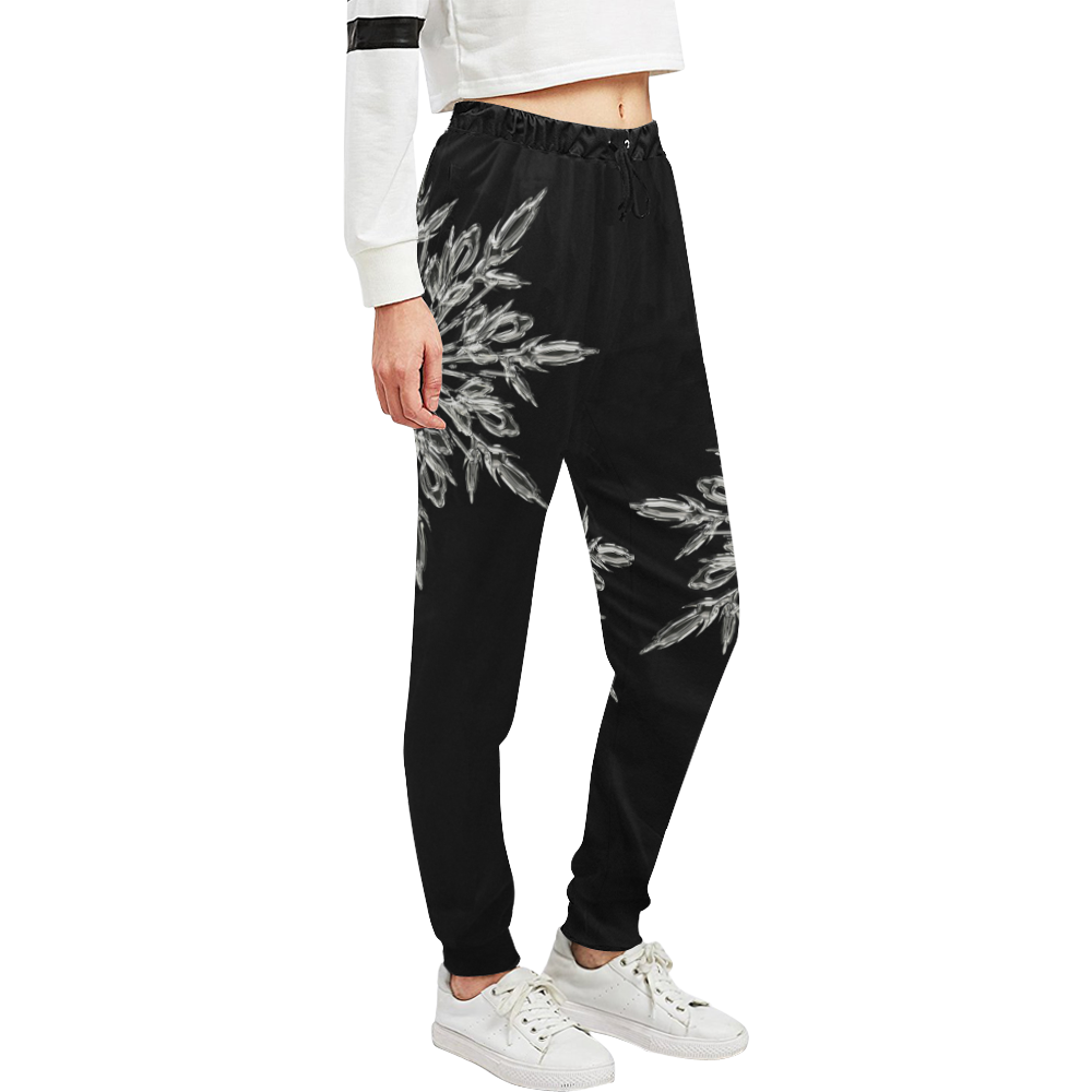 ice-crystal Unisex All Over Print Sweatpants (Model L11)