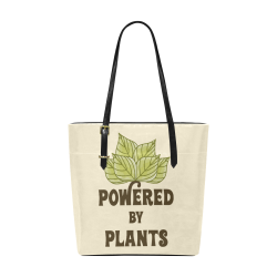 Powered by Plants (vegan) Euramerican Tote Bag/Small (Model 1655)