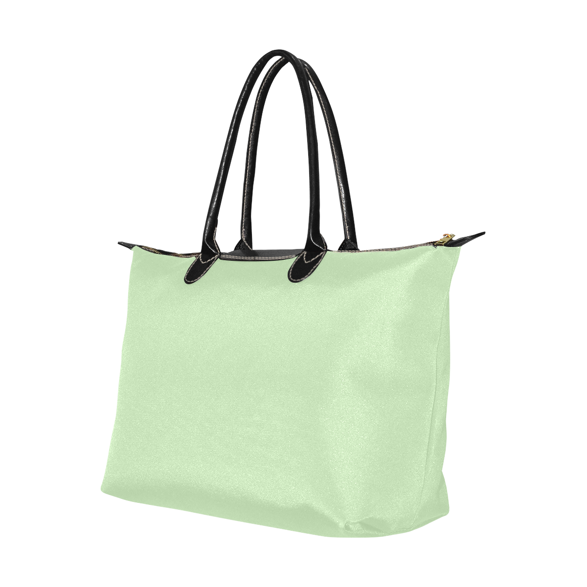 color tea green Single-Shoulder Lady Handbag (Model 1714)