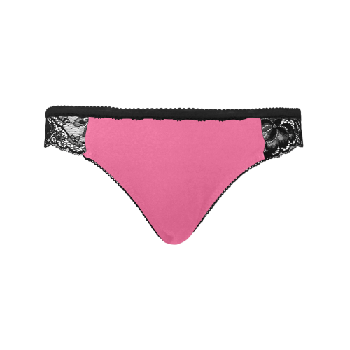 color French pink Women's Lace Panty (Model L41)