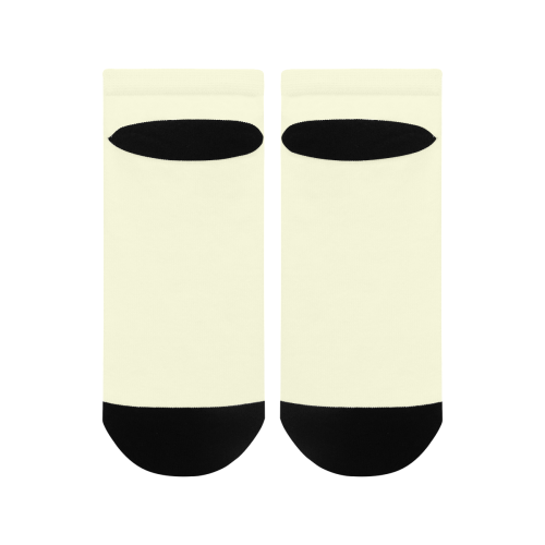 color light yellow Men's Ankle Socks