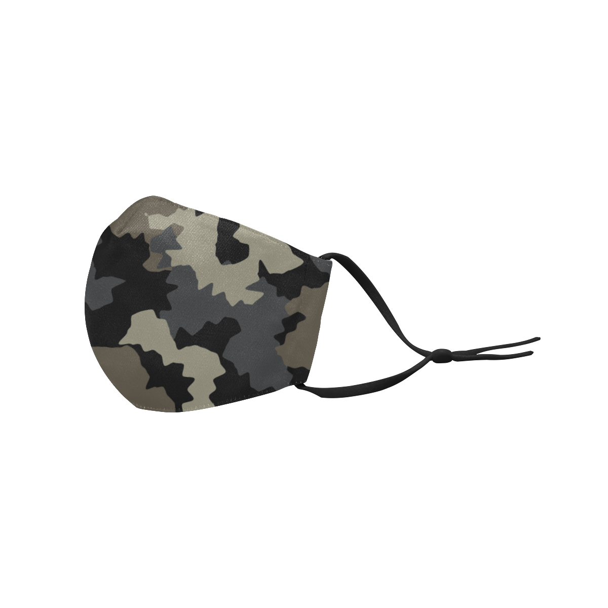 Camo 6 3D Mouth Mask with Drawstring (Pack of 3) (Model M04)