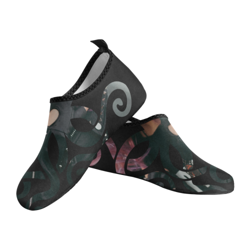 PiccoGrande`s gothic guys octopus design Men's Slip-On Water Shoes (Model 056)