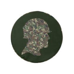 Forest Camouflage Soldier 32 Inch Spare Tire Cover