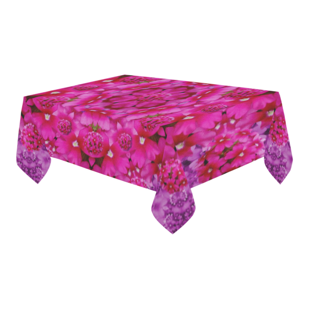 flower suprise to love and enjoy Cotton Linen Tablecloth 60" x 90"