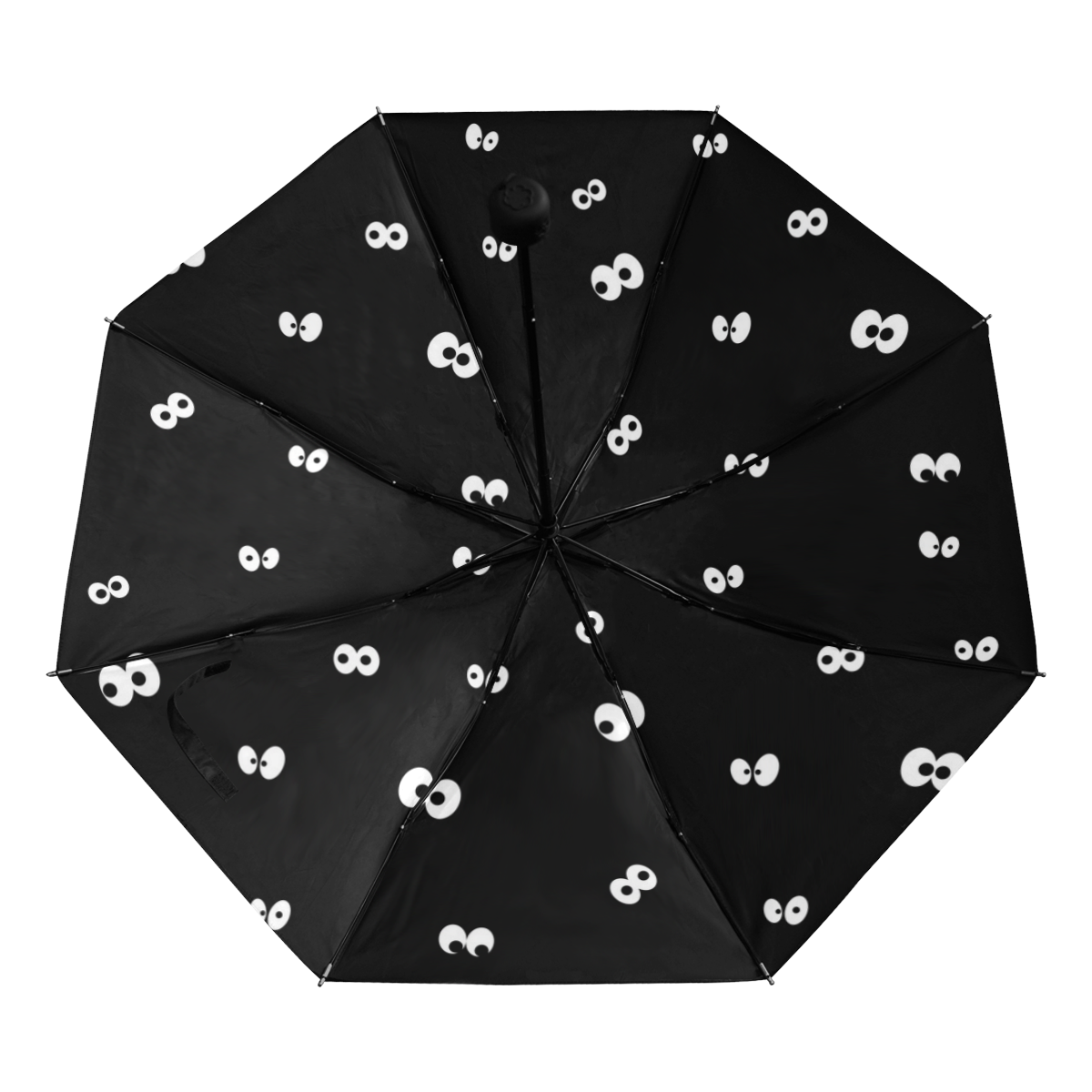 Eyes in the Dark Anti-UV Foldable Umbrella (Underside Printing) (U07)