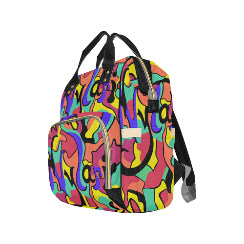 NNylari_Baby Bag Multi-Function Diaper Backpack/Diaper Bag (Model 1688)