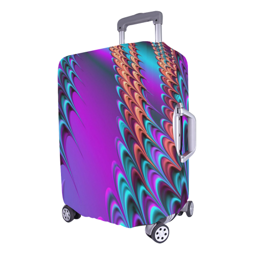 Gorgeous Fractal For You 16A by JamColors Luggage Cover/Large 26"-28"