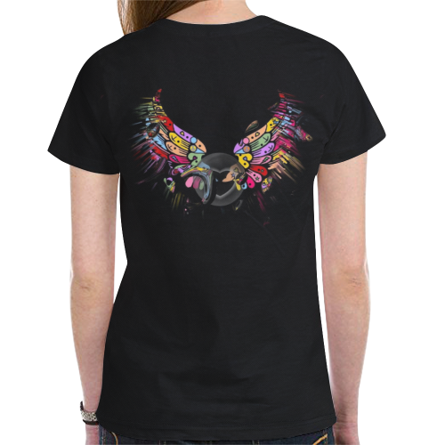 Angel Popart by Nico Bielow New All Over Print T-shirt for Women (Model T45)