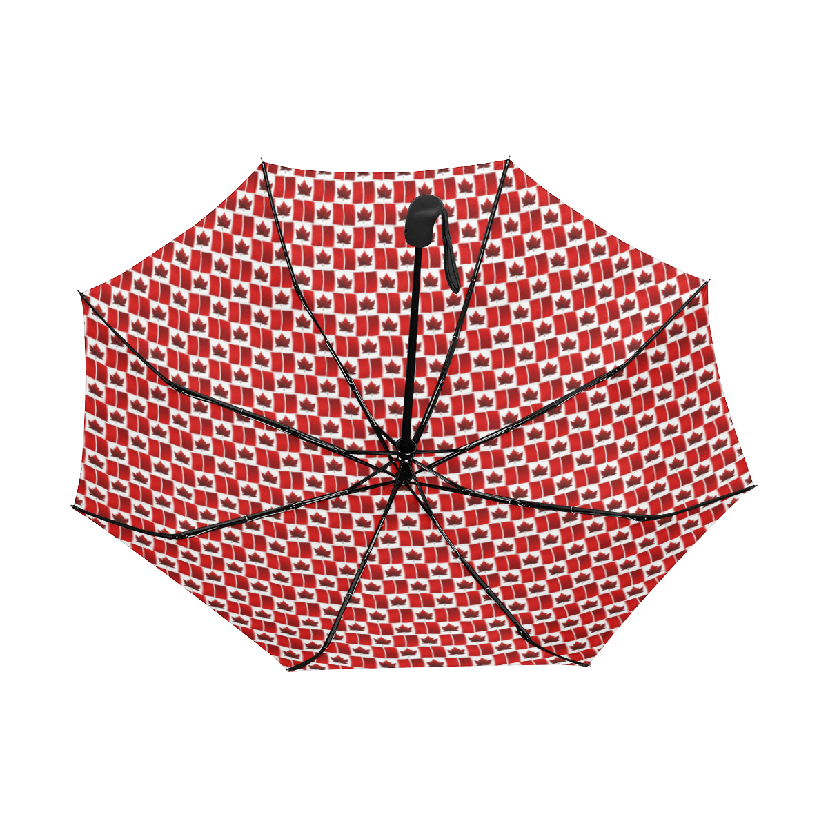 Canadian Flag Umbrellas Anti-UV Auto-Foldable Umbrella (Underside Printing) (U06)