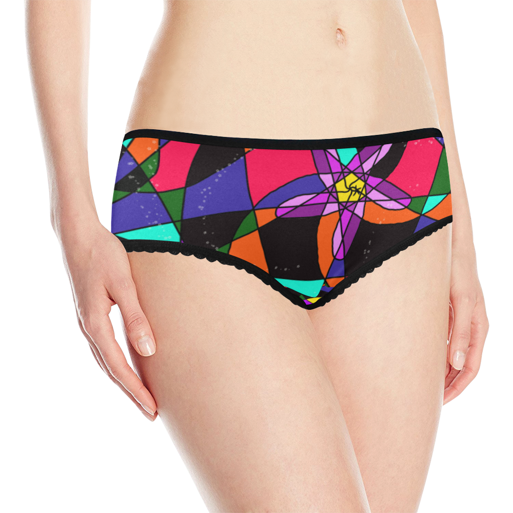 Abstract Design S 2020 Women's All Over Print Classic Briefs (Model L13)