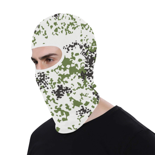 Snow Flecktarn Schneetarn Fleck camouflage All Over Print Balaclava