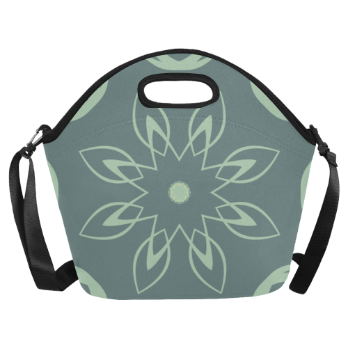 Soft Petals Neoprene Lunch Bag/Large (Model 1669)