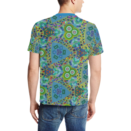 Latest Moa Design May 2020 Men's All Over Print T-Shirt (Solid Color Neck) (Model T63)