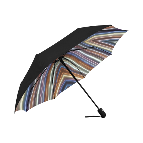 Wild Wavy X Lines 59 Anti-UV Auto-Foldable Umbrella (Underside Printing) (U06)