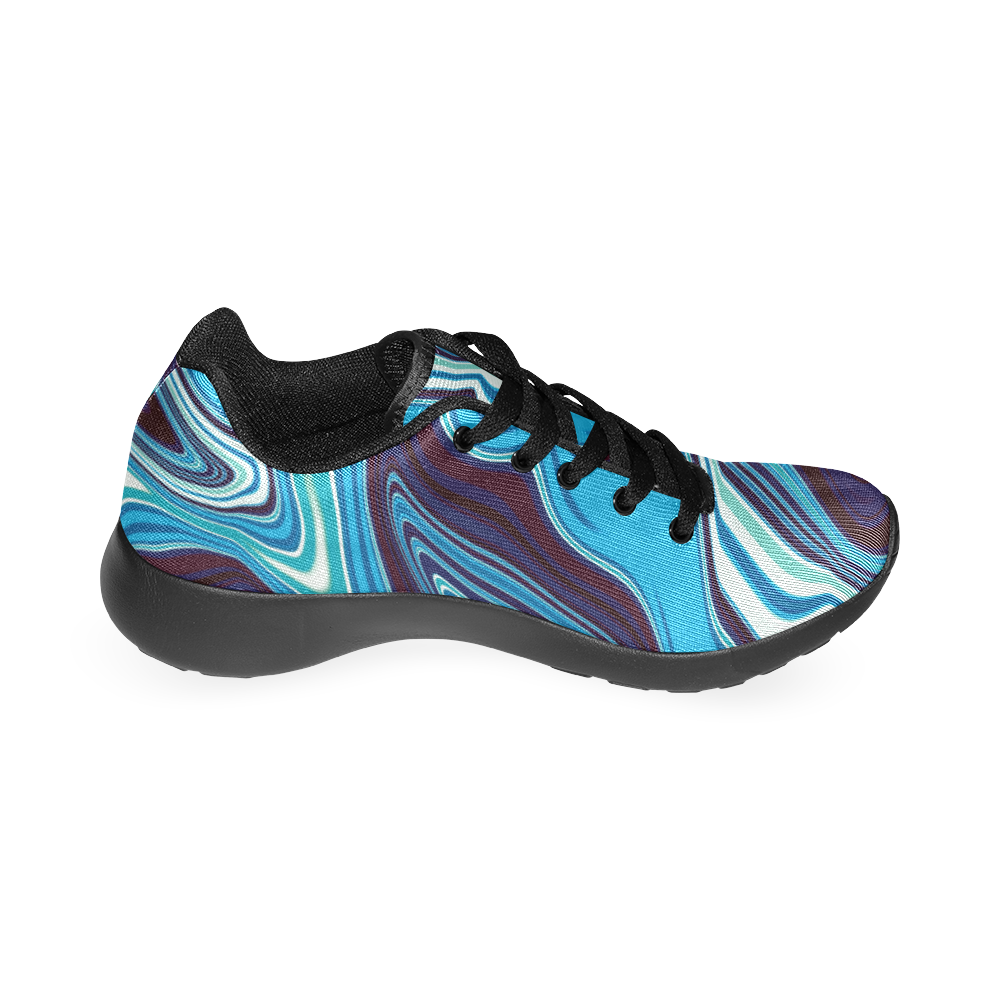 AbstractBlue Women’s Running Shoes (Model 020)